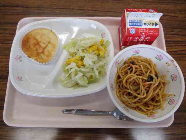 ７／１２の給食.JPG