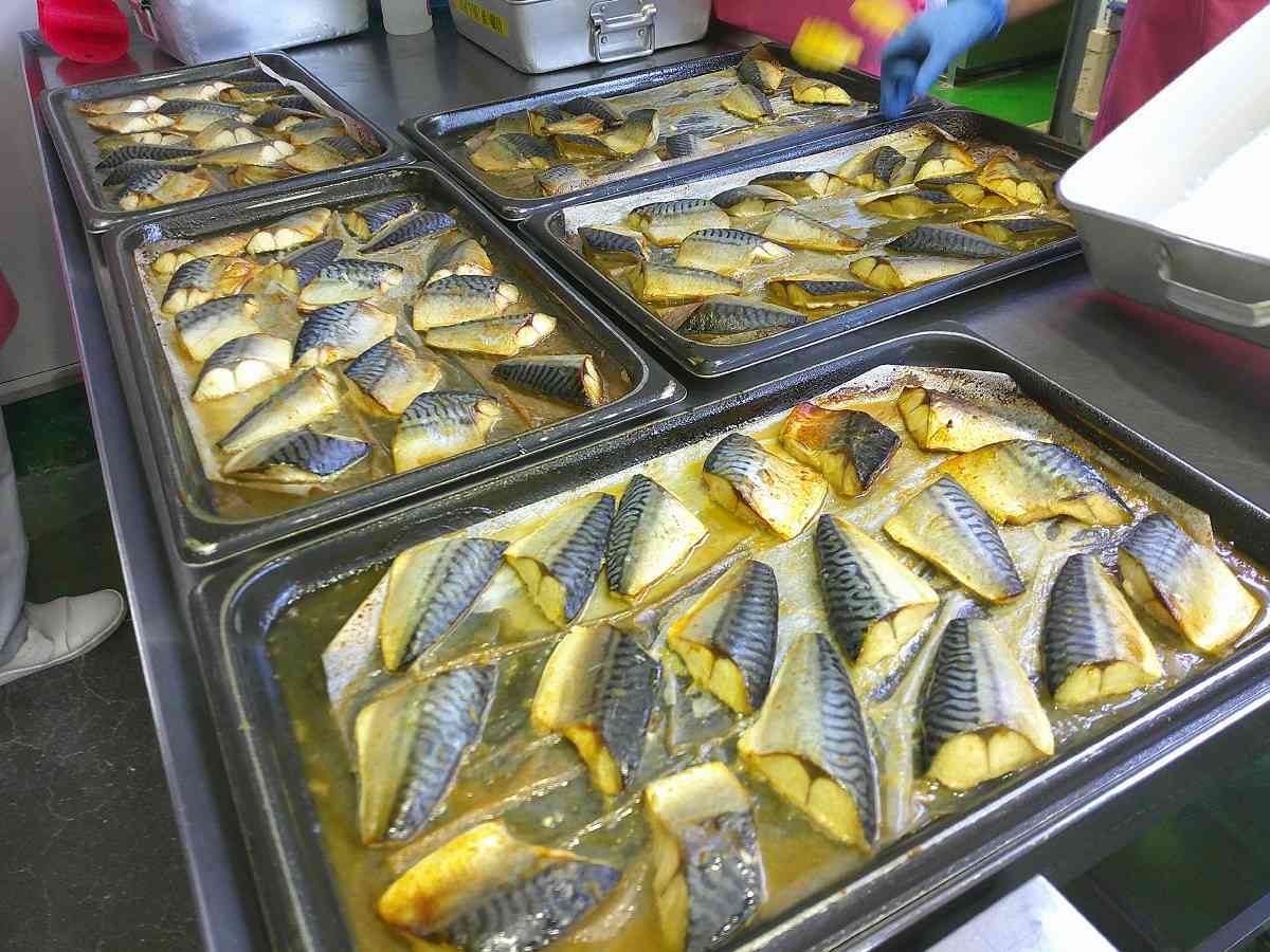 2.5サバの柚子味噌焼き