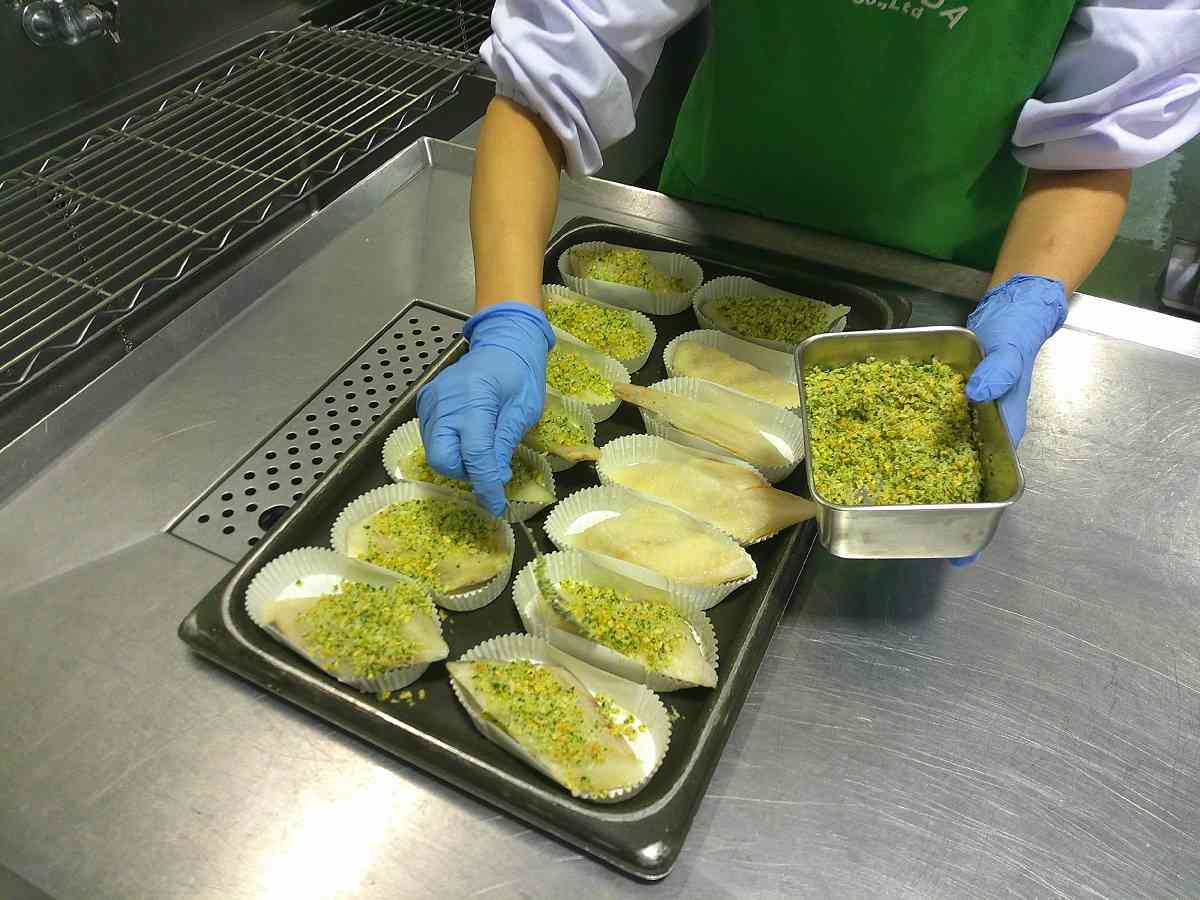 3.18たらのナッツパン粉焼き